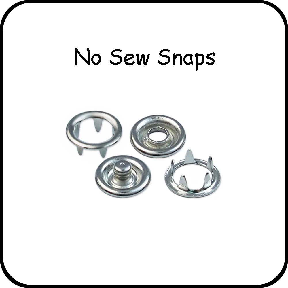 No Sew Snaps