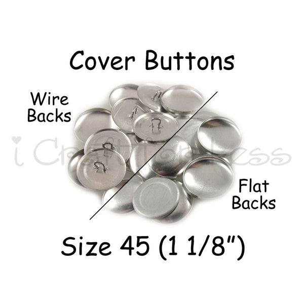 Size 45 Cover Buttons