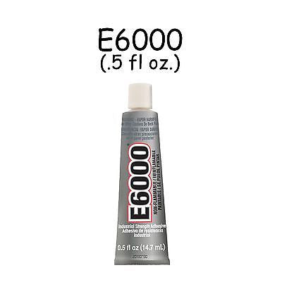 E6000 0.5 oz Tube Multi Purpose Craft Adhesive Glue