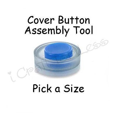 Cover Covered Button Assembly Tool - PICK SIZE