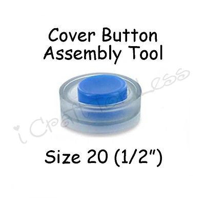 Cover Covered Button Assembly Tool - Size 20 (1/2" - 12mm)