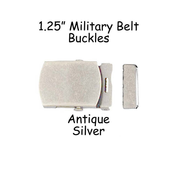 1.25" Military Belt Buckles