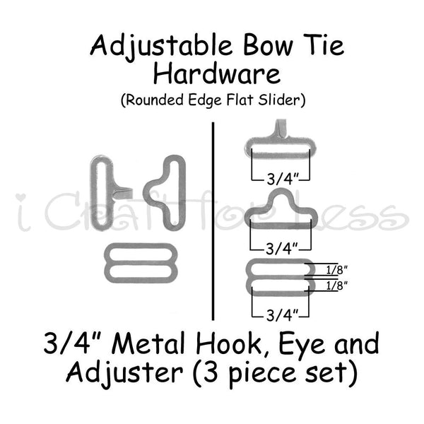 Adjustable Bow Tie Hardware
