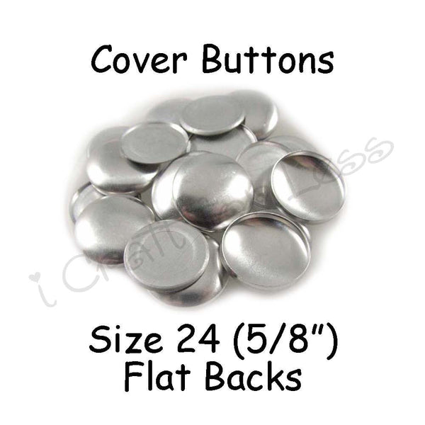Size 24 Cover Buttons
