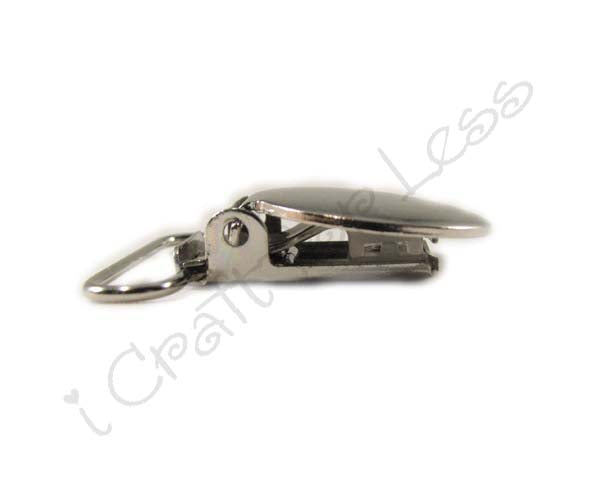 3/4" or 1" Round Face Suspender Clips
